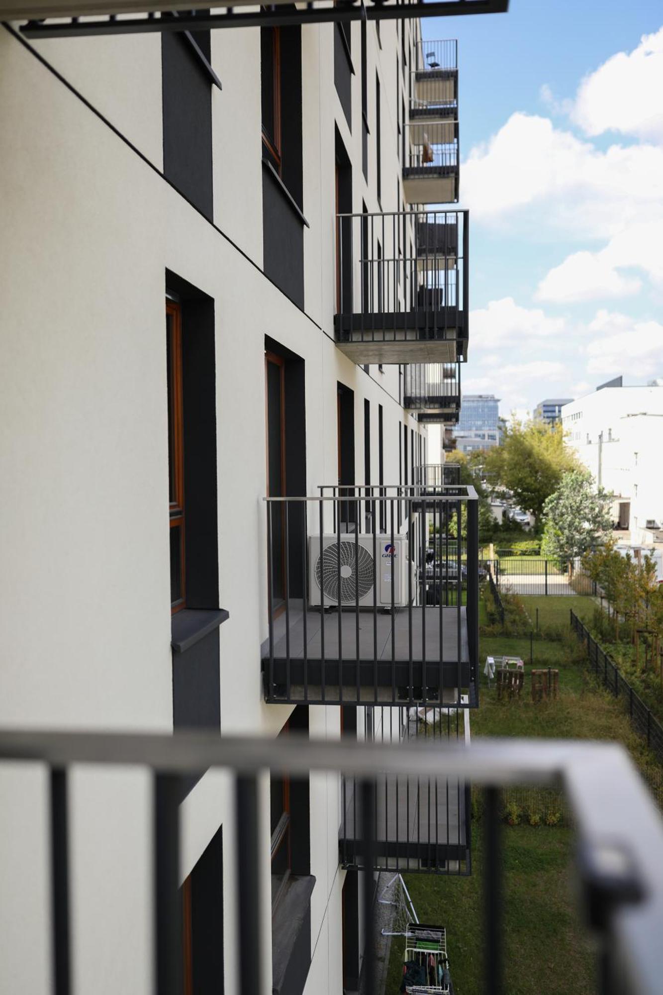 Apartament Zdziechowskiego With Parking And Ac, Mokotow Warschau Exterior foto